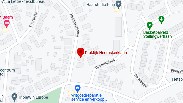 Open Google Maps voor een routebeschrijving